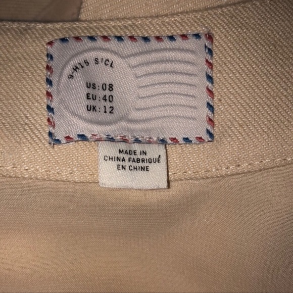 ANTHROPOLOGIE OLEANDER OPENWORK SHIFT DRESS - Picture 7 of 8